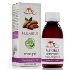 Массажное миндальное масло для беременных, Mommy Care Flexible-Sweet Almond Oil 125 ml